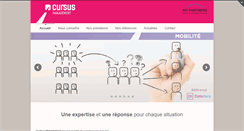 Desktop Screenshot of cursus-management-rh.com