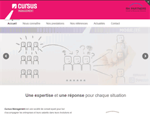 Tablet Screenshot of cursus-management-rh.com